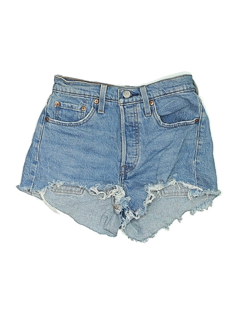Pre-owned Levi's Denim Shorts In Blue