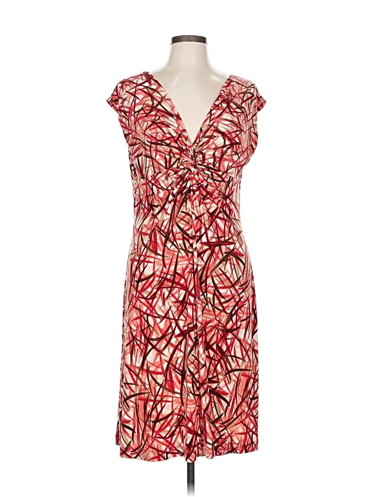 Pre-owned Evan Picone Casual Dress In Red