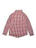 Garb 100% Cotton Checkered-gingham Red Long Sleeve Button-Down Shirt Size 7 - 8 - photo 2