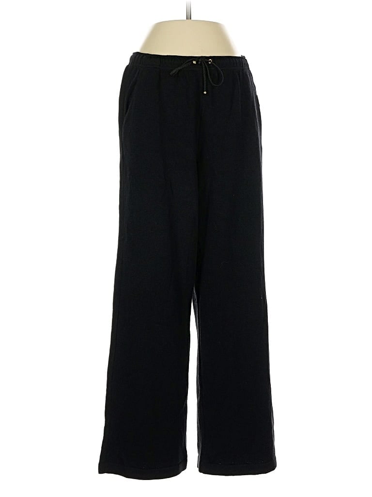 Pre-owned St John Casual Pants In Black