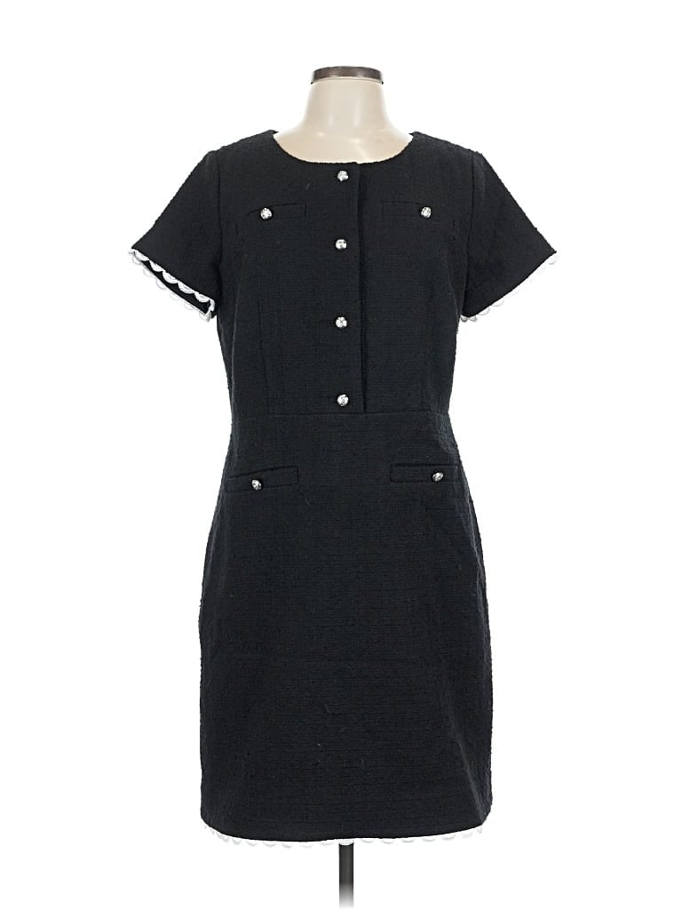 Pre-owned Talbots Casual Dress In Black