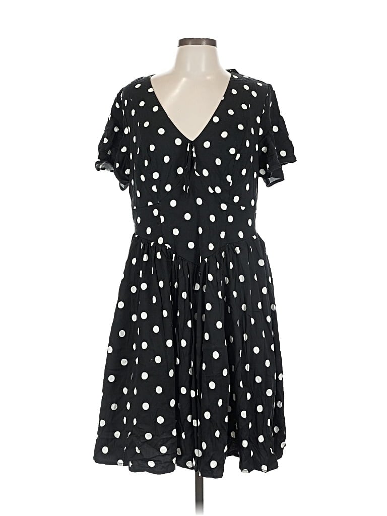 Assorted Brands Casual Dress In Black