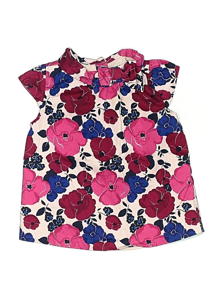 Pre-owned Janie And Jack Kids' Sleeveless Blouse In Pink