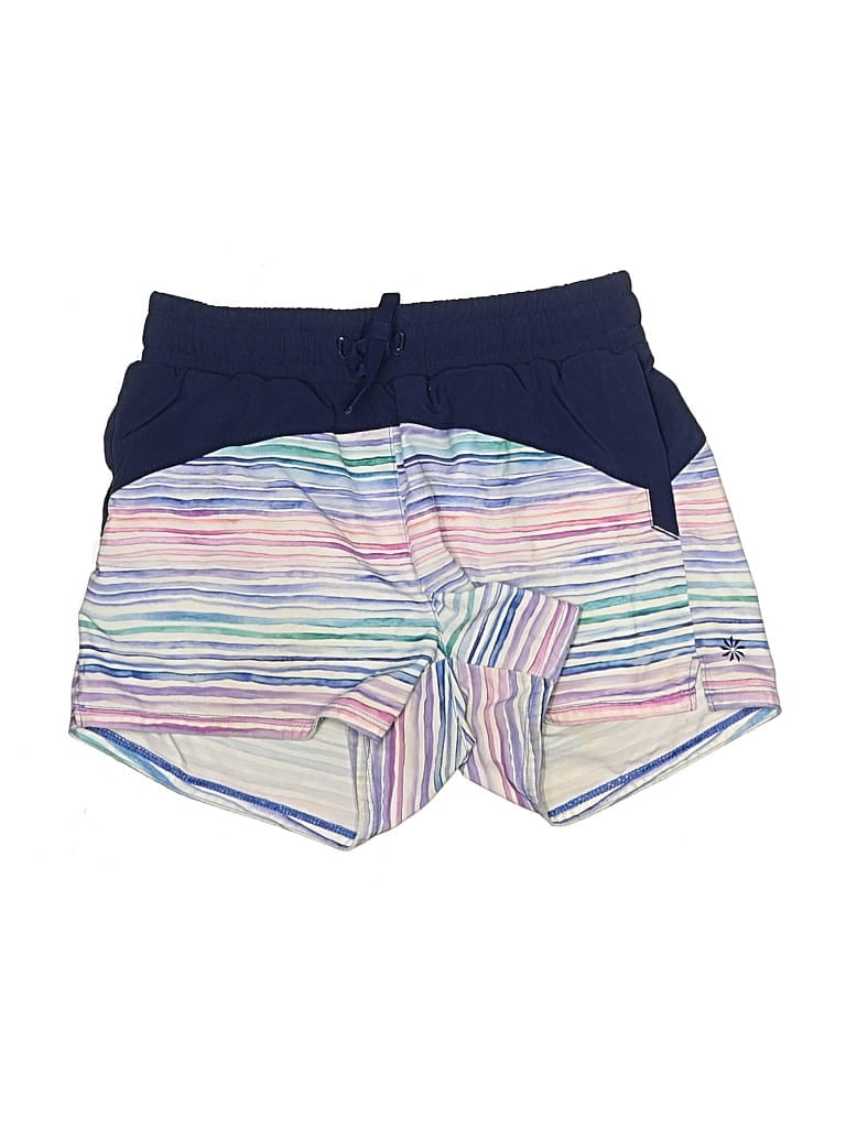 Pre-owned Athleta Girl Kids' Athletic Shorts In Blue