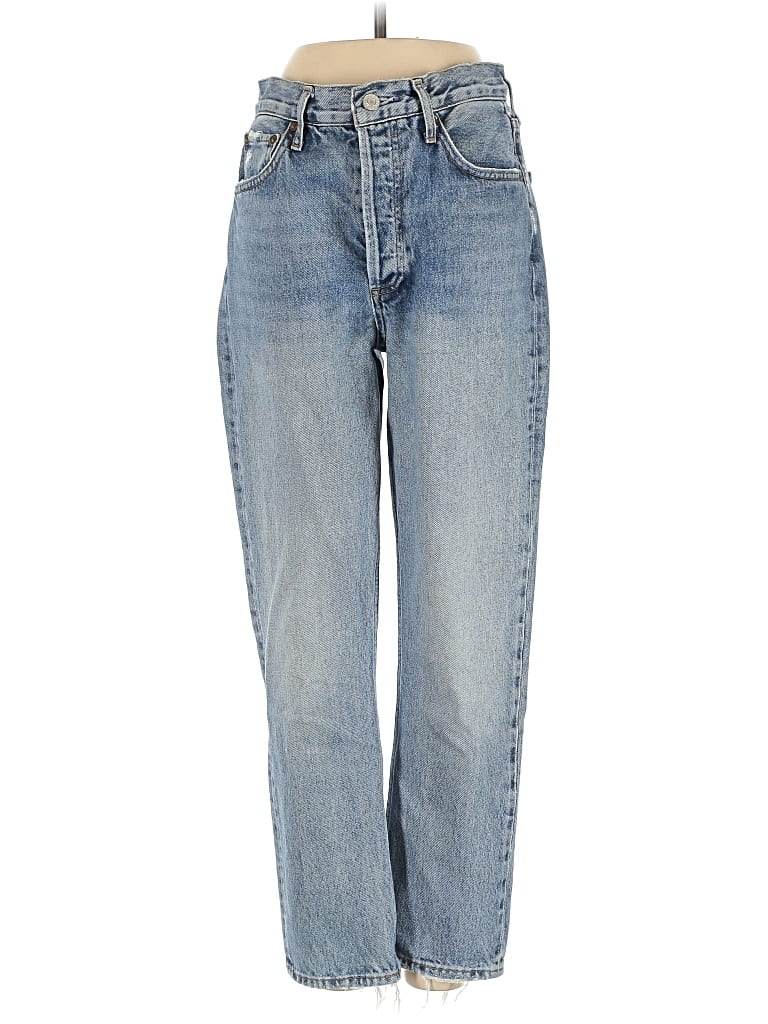 Pre-owned Agolde Jeans In Blue
