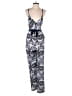 wren 100% Polyester Paisley Blue Jumpsuit Size XS - photo 1