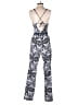wren 100% Polyester Paisley Blue Jumpsuit Size XS - photo 2