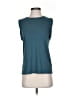 Fabletics Teal Sleeveless T-Shirt Size S - photo 1