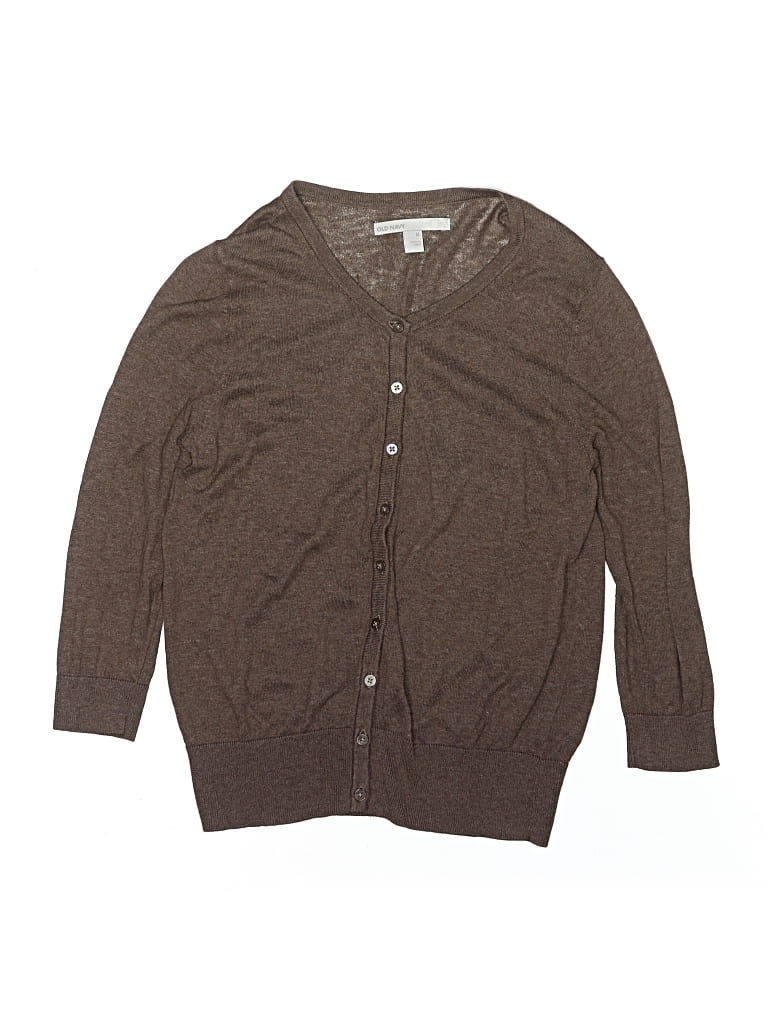 Pre-owned Old Navy Kids' Cardigan Sweater In Brown