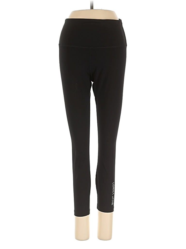 Pre-owned Lorna Jane Active Active Pants In Black