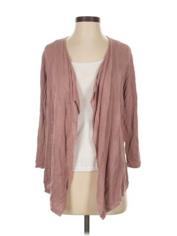 August Silk Cardigan (view 1)