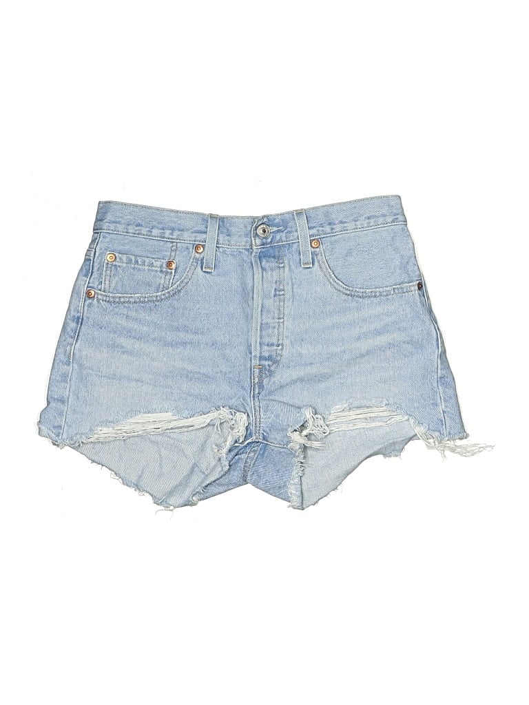 Pre-owned Levi's Denim Shorts In Blue