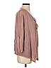 August Silk 100% Viscose Pink Cardigan Size S - photo 4