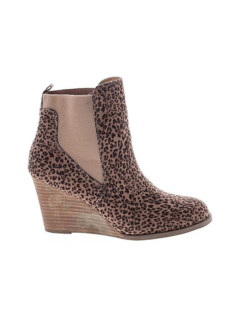 Pre-owned Report Ankle Boots In Brown