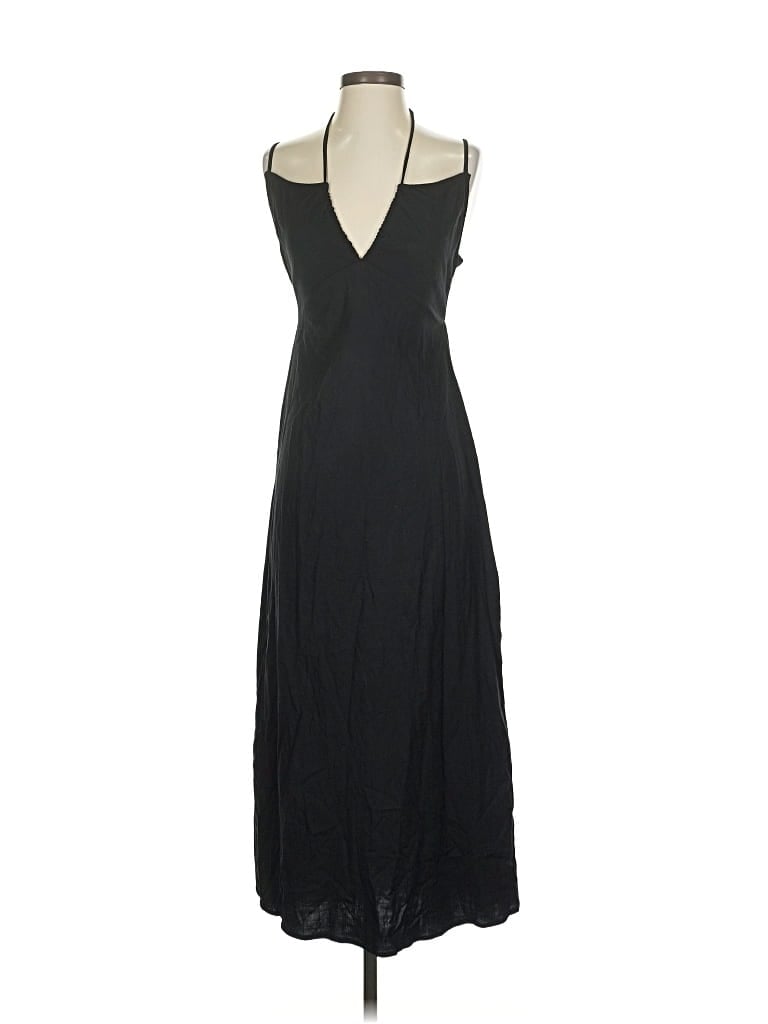 Pre-owned H&m Casual Dress In Black