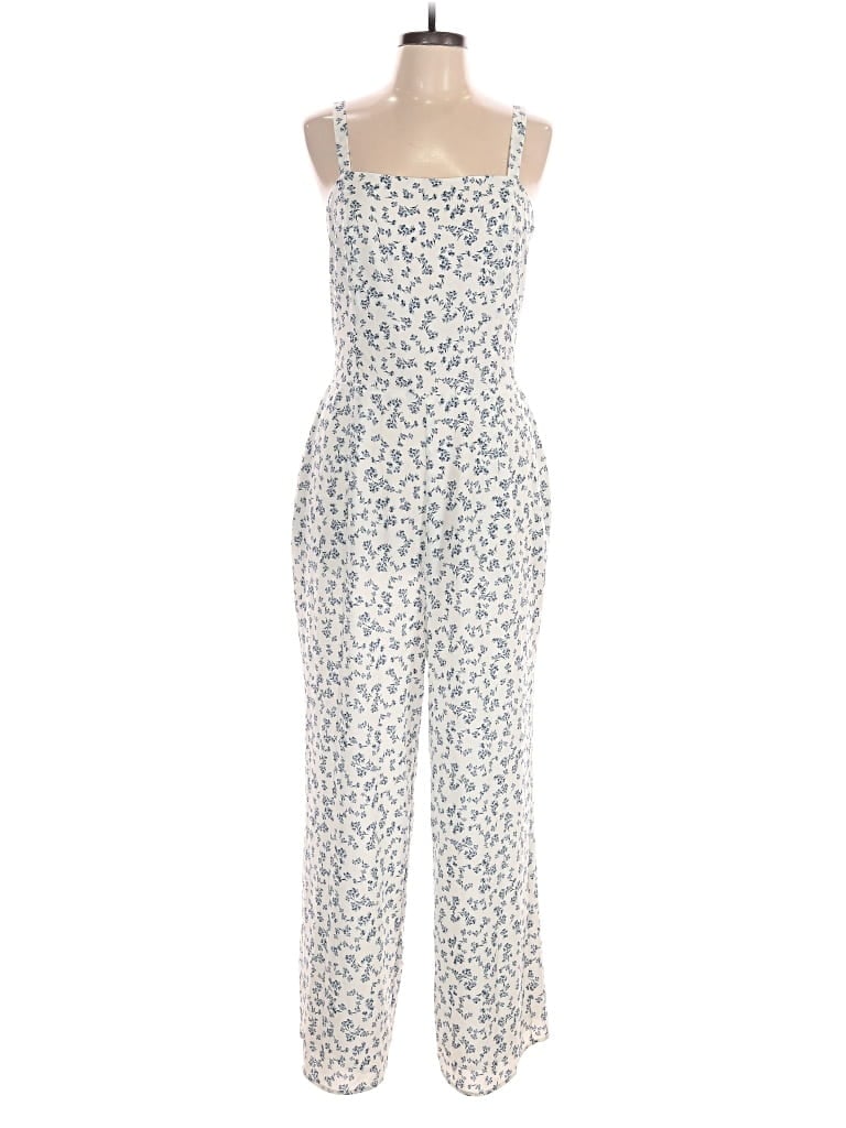Pre-owned 1.state Jumpsuit In White