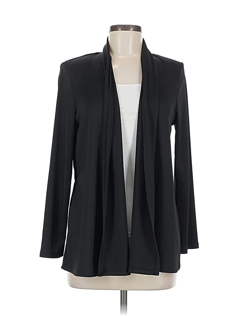 Pre-owned Jones Studio Cardigan Sweater In Black