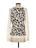 Dolled Up Animal Print Ivory Sweatshirt Size S - photo 2
