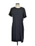 Humanoid Solid Gray Casual Dress Size S - photo 1