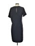 Humanoid Solid Gray Casual Dress Size S - photo 2