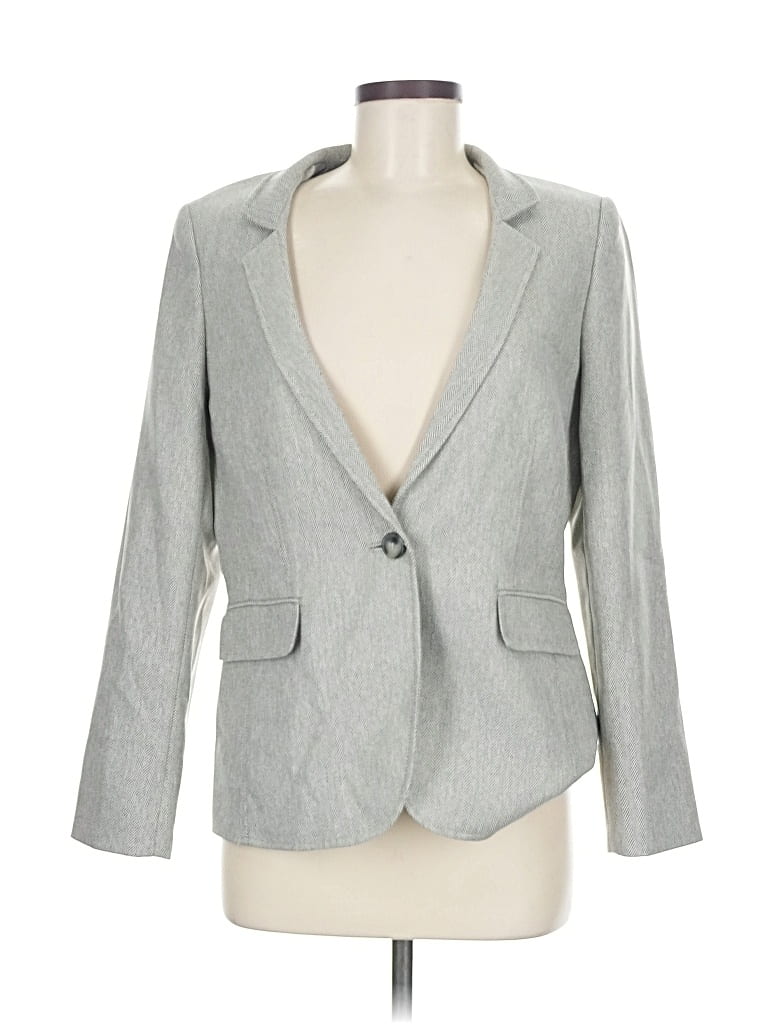 Pre-owned Tahari By Asl Blazer Jacket In Gray