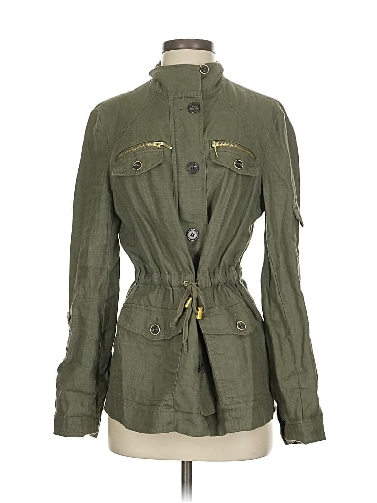 Pre-owned Inc International Concepts Jacket In Green