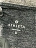 Athleta Chevron-herringbone Black Gray Active Pants Size S - photo 7