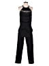 Ann Taylor LOFT 100% Cotton Solid Black Jumpsuit Size XXS - photo 1