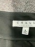 Chaus 100% Polyester Solid Black Formal Skirt Size 8 - photo 3