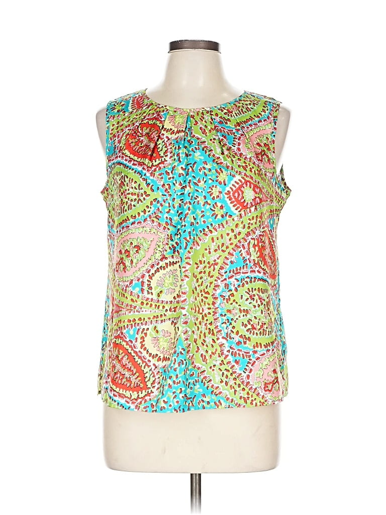 Pre-owned Talbots Sleeveless T-shirt In Green