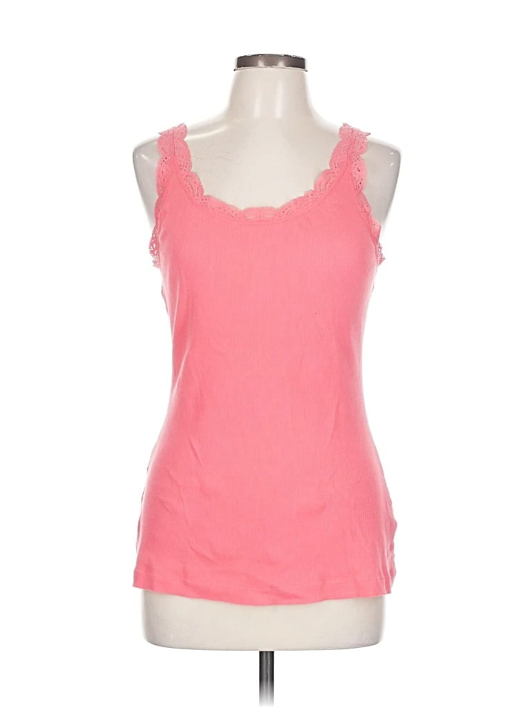 Pre-owned Apt. 9 Sleeveless Top Pink Sweetheart Neckline Tops