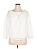 Blooming Jelly 100% Polyester White 3/4 Sleeve Blouse Size XL - photo 1