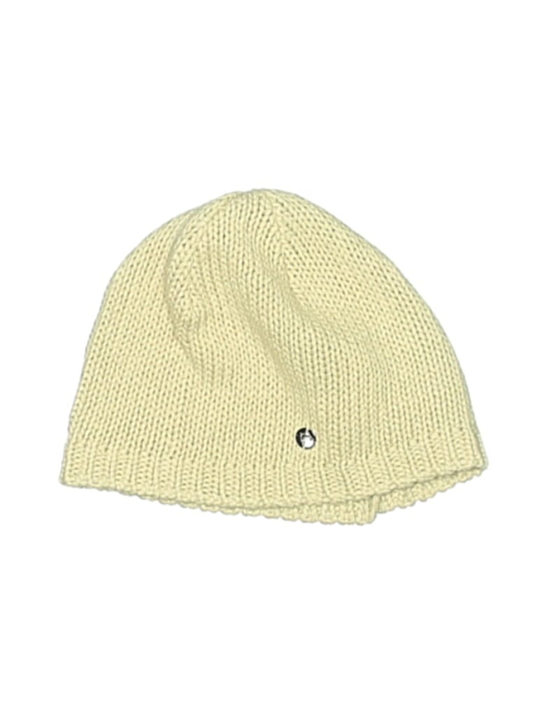 Pre-owned Unbranded Beanie Hat In White