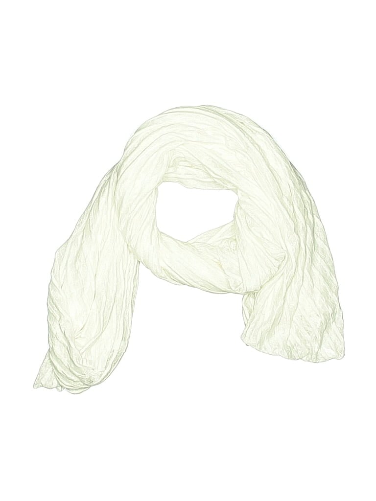 Pre-owned Unbranded Scarf In White