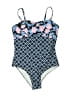 Cerel Vogue Print Blue One Piece Swimsuit Size XL - photo 1