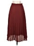 J.Crew 100% Polyester Solid Burgundy Formal Skirt Size 00 - photo 2