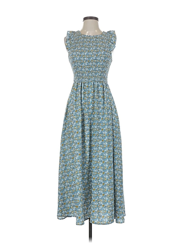 Pre-owned Melloday Casual Dress In Blue