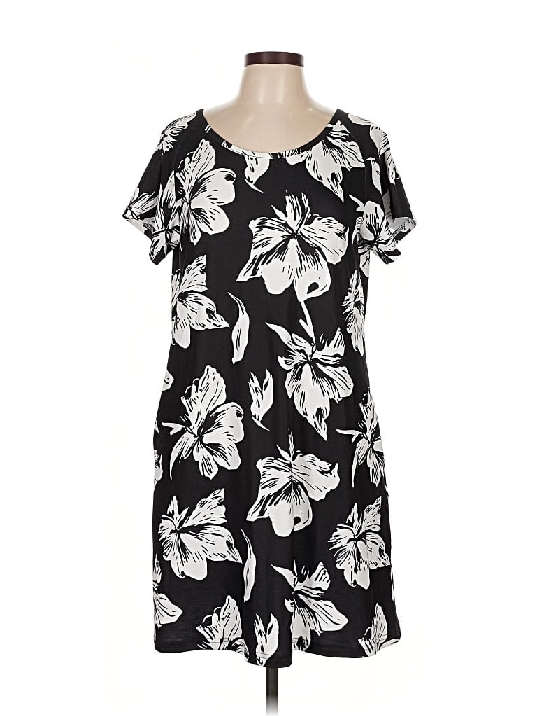 Assorted Brands Casual Dress In Black