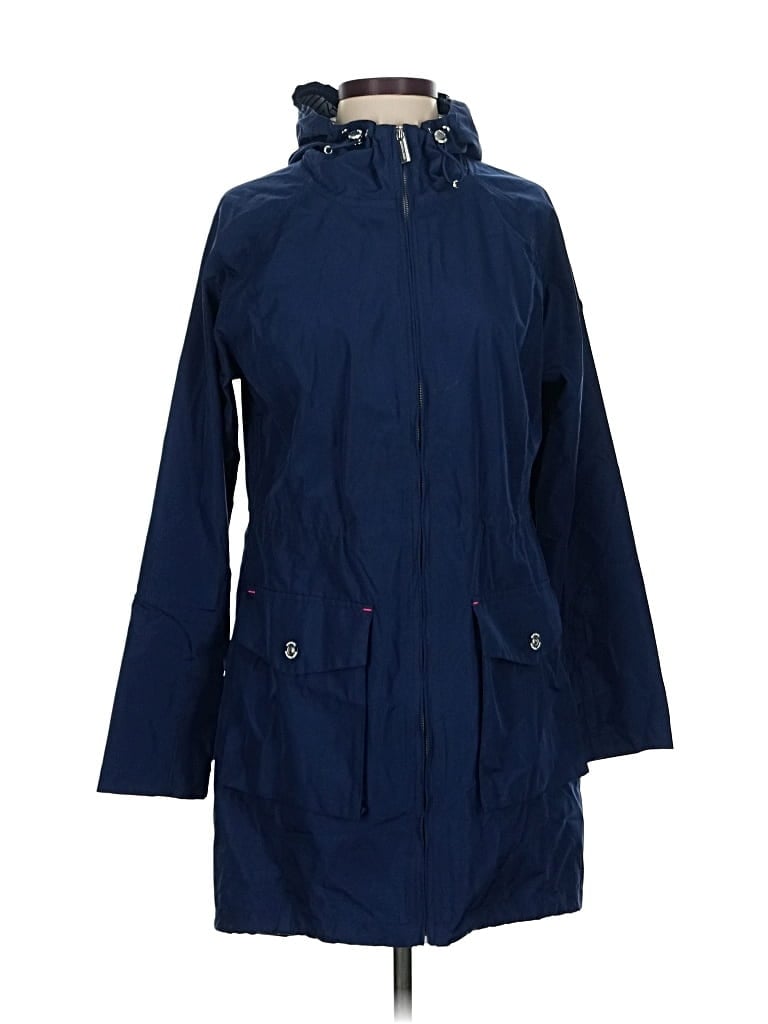 Pre-owned Michael Michael Kors Raincoat In Blue