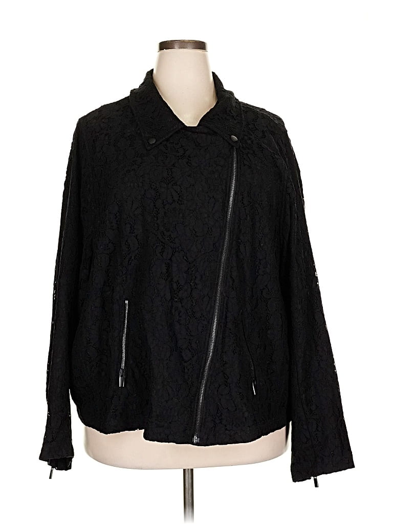 Pre-owned Torrid Jacket In Black