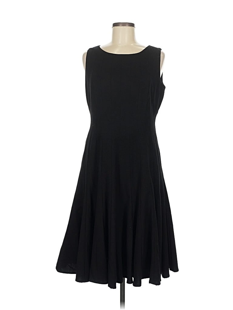 Pre-owned Dana Buchman Cocktail Dress In Black