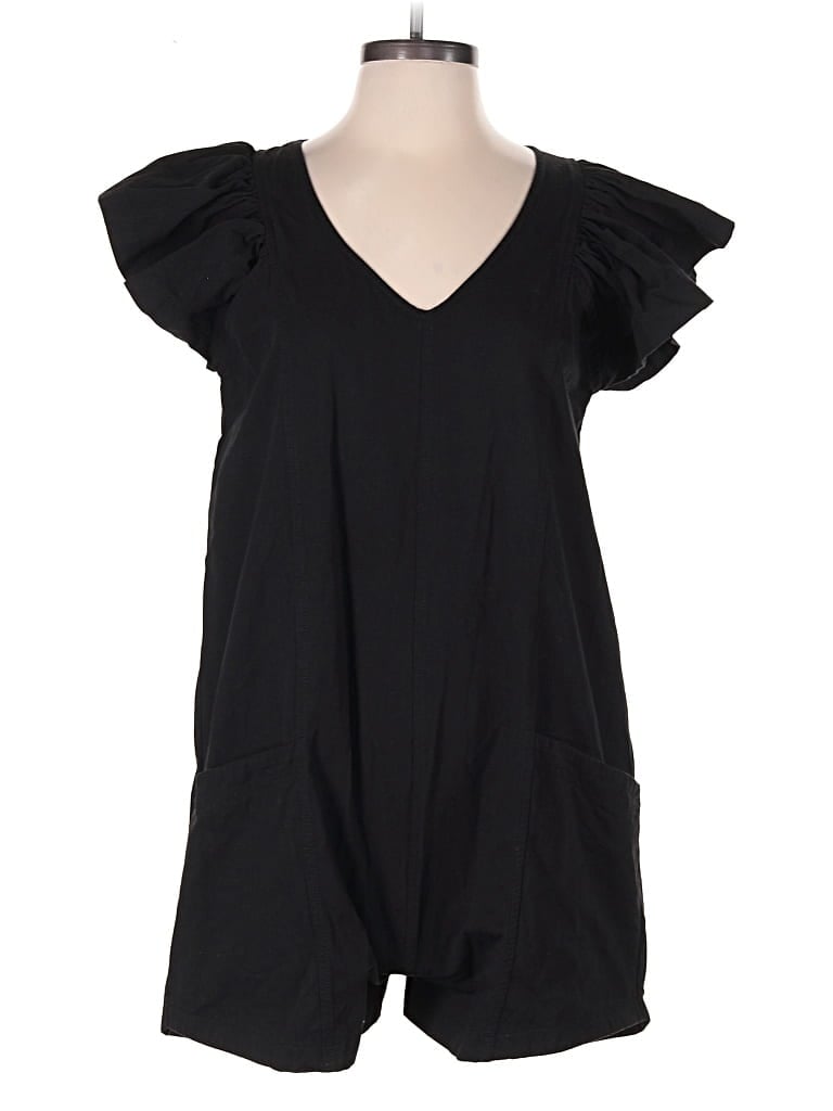 Pre-owned Mable Romper In Black