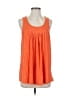 DKNY Orange Sleeveless Blouse Size S - photo 1