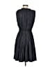 Mcginn 100% Polyester Solid Black Cocktail Dress Size 4 - photo 2