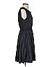 Mcginn 100% Polyester Solid Black Cocktail Dress Size 4 - photo 4