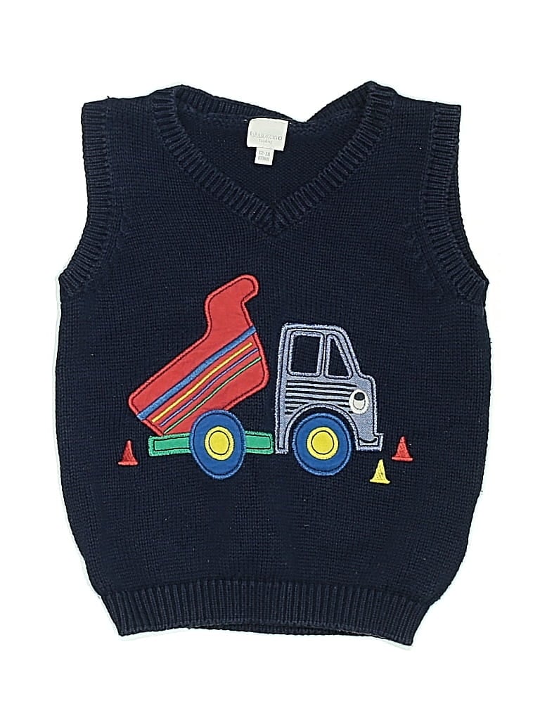 Pre-owned Assorted Brands Kids' Sleeveless Top Blue Tops