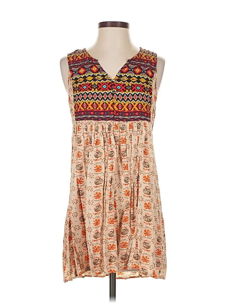 Pre-owned Umgee Casual Dress In Brown