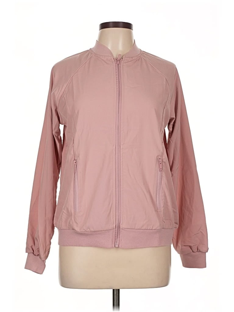 Pre-owned Unbranded Track Jacket In Pink