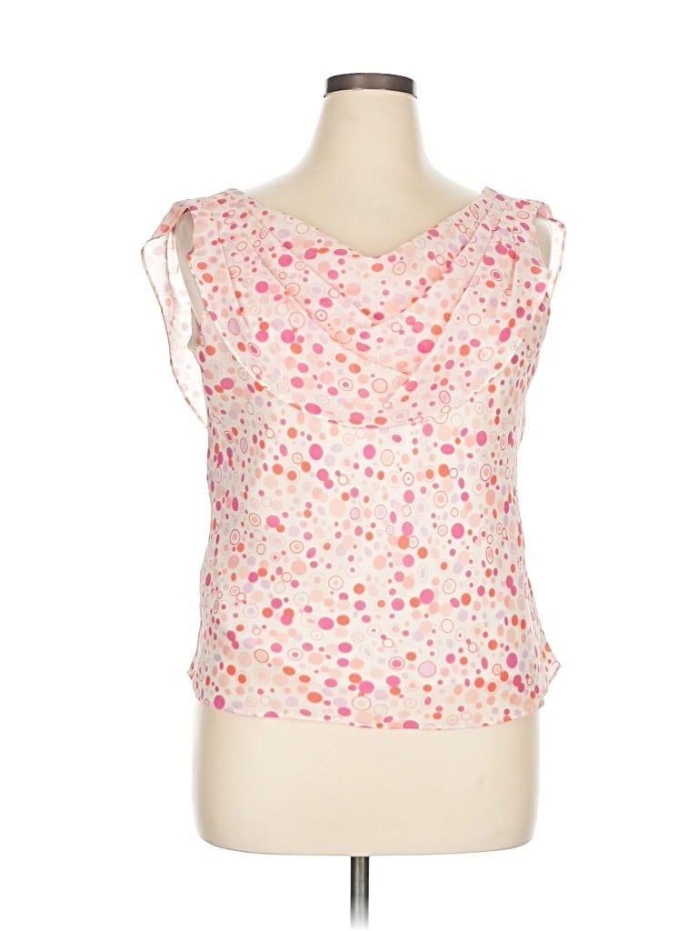 Pre-owned Dressbarn Sleeveless Blouse In Pink
