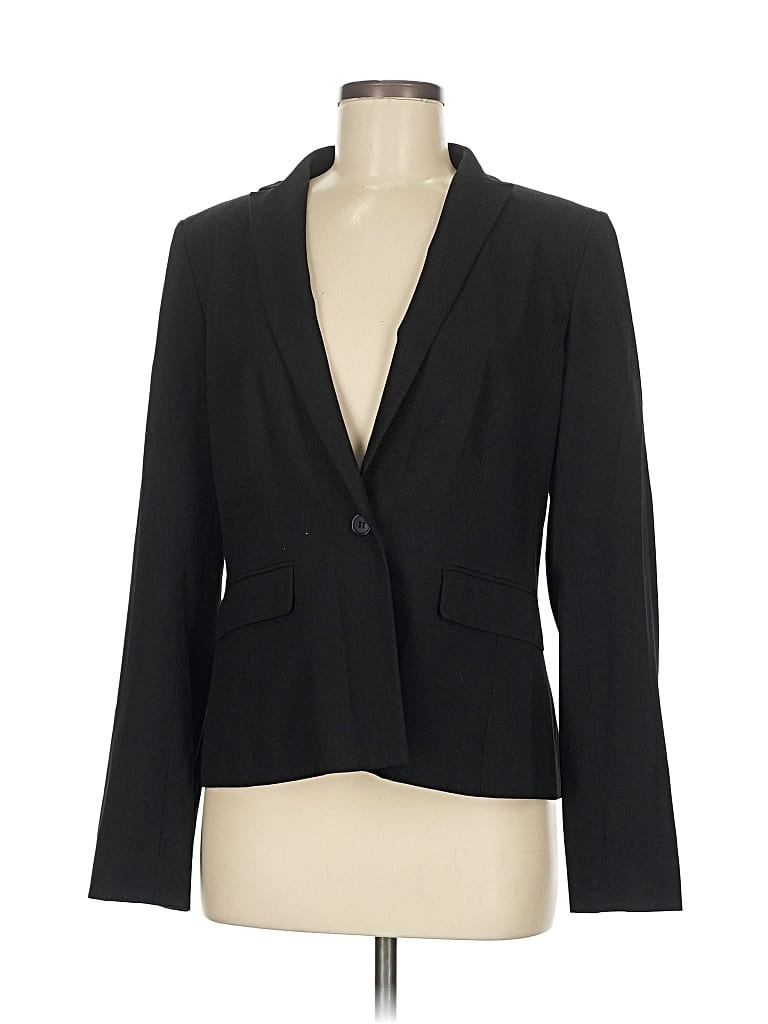 Pre-owned Ann Taylor Loft Blazer Jacket In Black